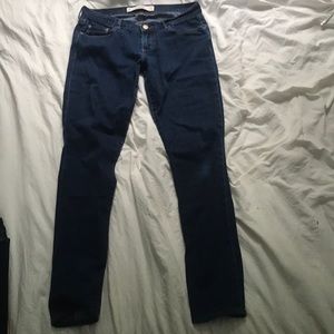 Abercrombie and Fitch dark wash jeans